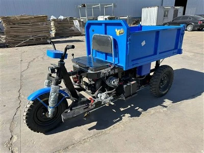Triciclu cu motor diesel de 12 CP