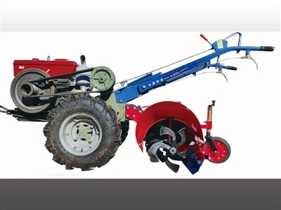 Cultivator de sol cu ​​tractor de mers pe jos, tranșee